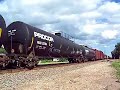 Eastbound BNSF manifest with two GP15-1\