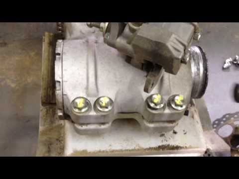 how to remove yfz 450 engine