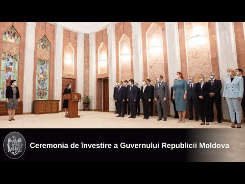 Membrii noului Guvern au depus jurământul în fața Președintelui Republicii Moldova, Maia Sandu