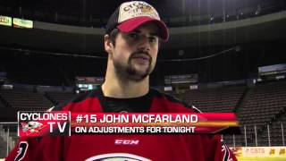 CYCLONES TV: Morning Skate Report  - Nov 15, 2013
