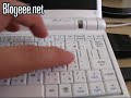 the EEE PC 701 ASUSTeK keyboard