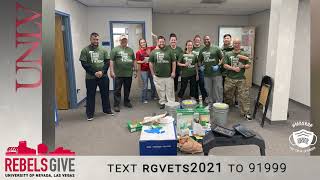 #RebelsGive to Support Military & Veteran Services