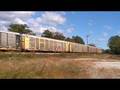 CSX 8734 Leads CSX Q210-12 at North Tunnel Hill