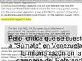 Expulsado José Miguel Vivanco por violar leyes venezolanas