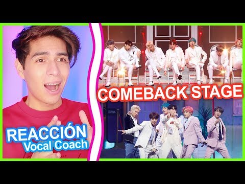 Reacción al Comeback de BTS en TV. Dionysus, SNL. Vocal Coach Reacciona | Vargott