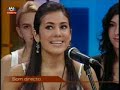 Mia Rose and Ana Free live on portuguese TV - with subtitles Mia Rose and Ana Free live on portuguese TV - with subtitles