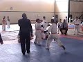 Karatecas con síndrome de Down en kumite