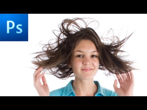 how to isolate hair in photoshop cs5