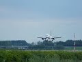 Spanair A320 for arke fly landing 18R