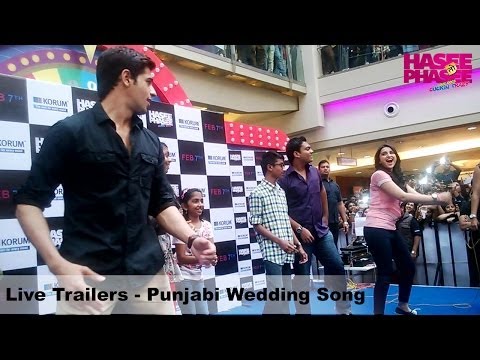 Live Trailers - Punjabi Wedding Song - Parineeti Chopra, Sidharth Malhotra
