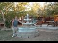 Water Fountain 3 tier project - install