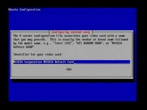 how to rebuild xorg.conf