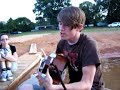 Chad Sugg of Backseat Goodbye sings 