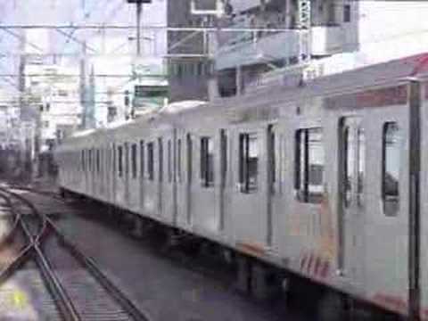 東急大井町線6000系旗の台到着