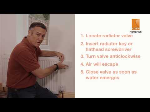 Bleeding radiators Bleeding radiators