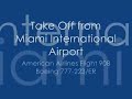 american airlines boeing 777 take off from mia