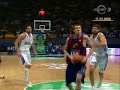 Clip Pepe Sanchez with the amazing behind the back pass to Fran Vasquez Video