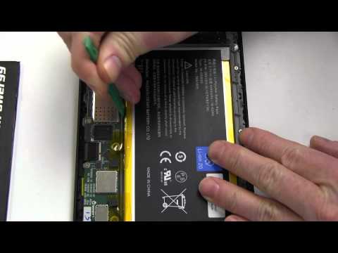 how to replace a kindle fire battery