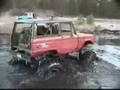 4x4 at the lake bed
