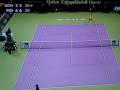 TENNIS R Federer gegen Kohlschreiber in DOHA TENNIS R Federer gegen Kohlschreiber in DOHA