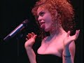 bernadette peters sings any moment (into the woods/stephen sondheim) at her concert in royal festival hall london.