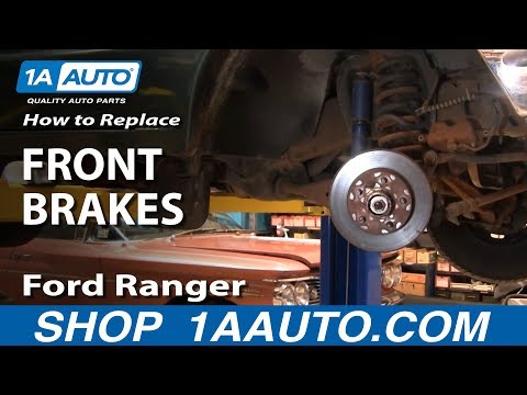 How To Install Replace Front Brakes 93-97 Ford Ranger 2WD 1AAuto.com