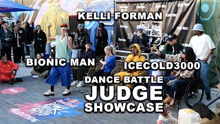 Bionic Man, Kelli Forman, Icecold3000 – RedBull Dance Your Style Oakland Audition Judge Showcase