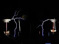 Musical tesla coils play Dance of the Sugar Plum Fairy