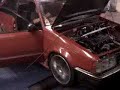 87 Mazda 323 dynorun to 300 hp @ 4 Wheels