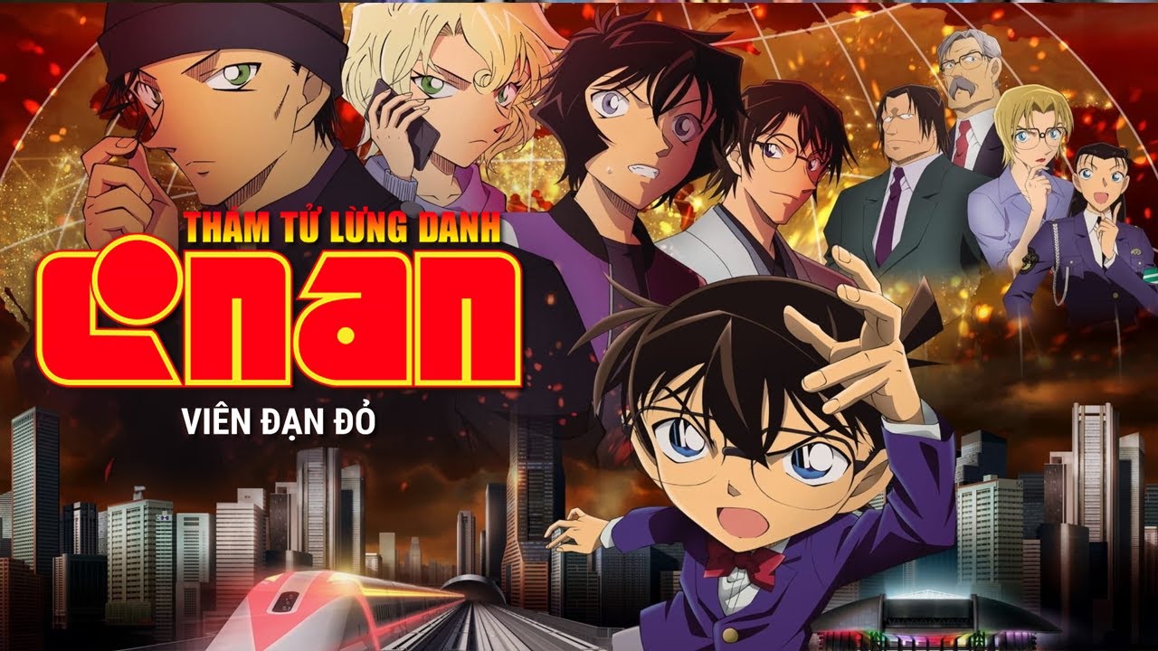 Thám Tử Lừng Danh Conan Movie 24 - Viên Đạn Đỏ