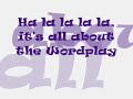 Wordplay-Jason Mraz Lyrics