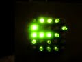 Simple 5x5 LED-Matrix with AVR-Controller