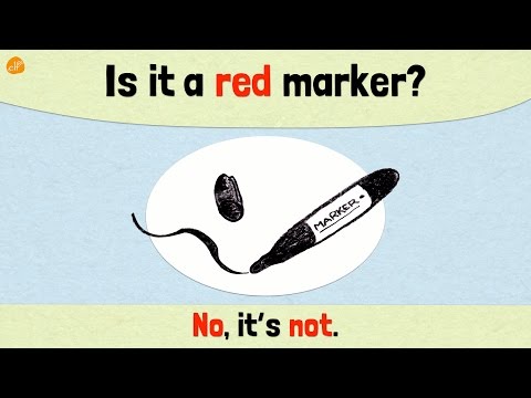 English Pattern Practice for ESL (Is it ~? Yes, it is. No, it's not.) 