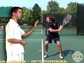 Backhand Step 2 - Take Your Racket Back Backhand Step 2 - Take Your Racket Back