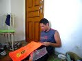 Robert admirando abadá do BALADA! Robert admirando abadá do BALADA!