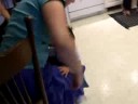 running around