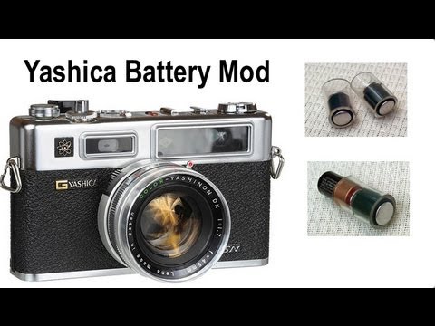 Modify Battery For Yashica Electro 35 GSN Film Camera And Similar Models