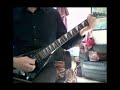 Me playing Arch Enemy Burning Angel, including Solos