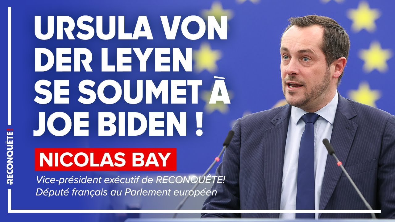 Ursula von der Leyen se soumet à Joe Biden !