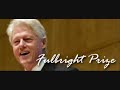 JAMES WILLIAM FULBRIGHT A FATHER FIGURE TO THE CLINTONS