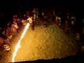 Full Moon Party Koh Phanang Thailand Fire Rope Skipping