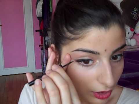 Liner - Après l'informatique, la drague, le sport, place au trait d'eye liner! Je vous montre donc ma petite methode de grosse feignasse de la mort qui tue xD !!Biso...