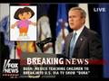 Dora Teaches Mexican kid how to sneak into the U.S.