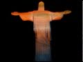 Mapping projection on the Christ, Rio, by Fernando Salis