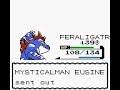 Pokemon Crystal-Vs. Eusine Pokemon Crystal-Vs. Eusine