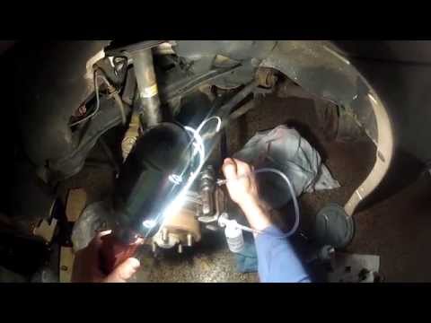 How to replace rear brake caliper and boots on Honda Accord Acura J Series 6 gen 1998-2002