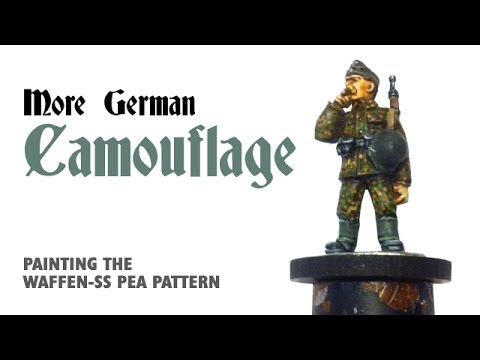 how to paint ss camouflage