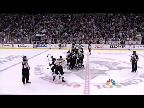 Evgeni Malkin vs Patrice Bergeron fight June 1 2013 Boston Bruins vs Pittsburgh Penguins NHL Hockey