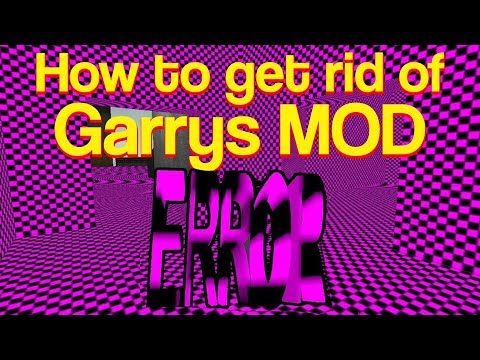 how to fix errors in gmod
