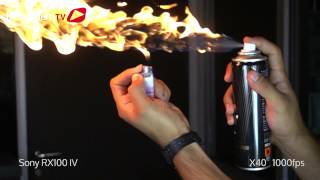 Sony RX 100 IV (Mark 4) Slow Motion @500fps @1000fps